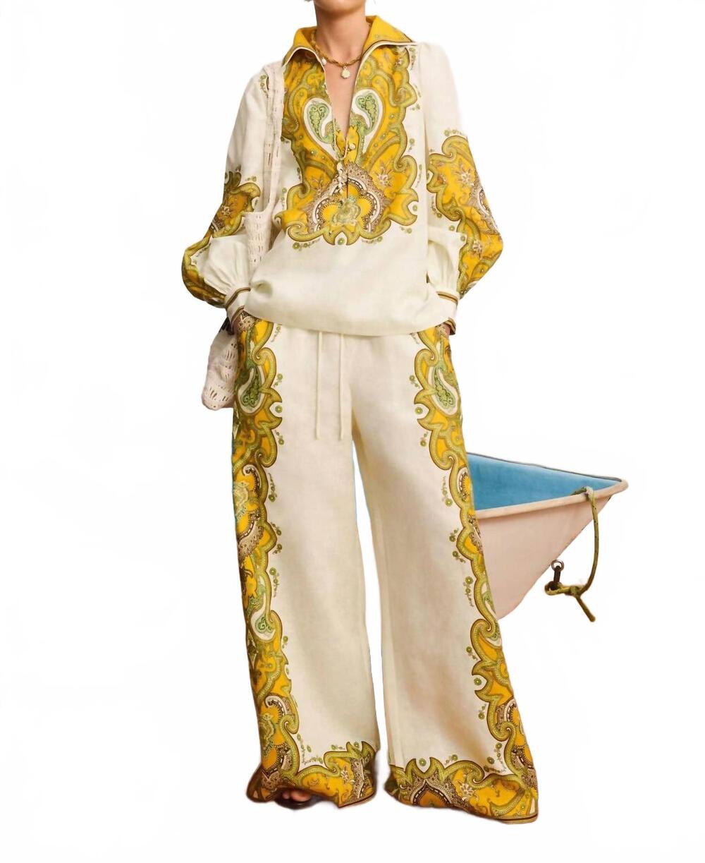 NEW ALEMAIS porter pant in cream